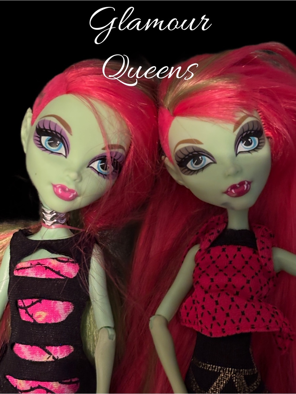 Monster High Venus Mac Flytrap Fashion Dolls - Set of 2 incomplete
